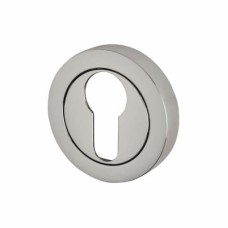 Jedo Escutcheon - 50mm Diameter - Euro - Polished Chrome