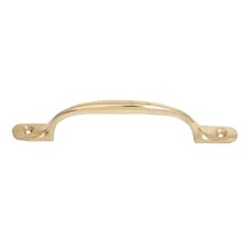 Exel Sash Window Pull Handle - 150mm Length - Polished Brass