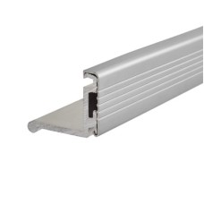 Sealmaster Cyclone Seal - 1000mm Length - CCS Trim Seal - Inward Opening Doors - Silver