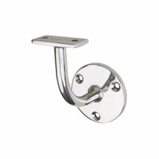 Steelworx Handrail Bracket - 62mm Projection - Polished Stainless Steel