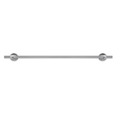 Croydex Epsom Flexi-Fix Round Towel Rail - 670 x 77.5 x 54mm - Polished Chrome