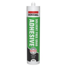 Soudal Trade Grab Adhesive - Solvent Free - 290ml - White