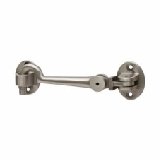Hampstead Heavy Duty Cabin Hook & Eye - 100mm Length - Satin Nickel