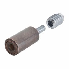 Bramah Rola Wooden Sash Window Stop - 31mm - Bronze - 2 Body + 4 Inserts
