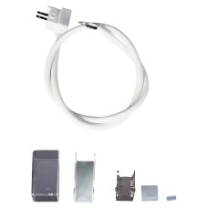 Integral LED Soldering Free Bottom Outlet Connector for 12 x 17mm Side Bend Neon Strip Light