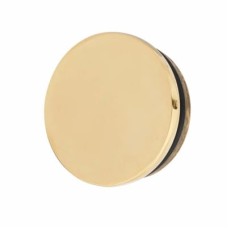 51mm Solid Brass Flat End Cap - Polished