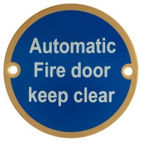 Hampstead Automatic Fire Door Keep Clear...