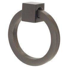 Heritage Brass by M Marcus Ring Cabinet Drop Handle - 50mm Diameter - Matt Bronze
