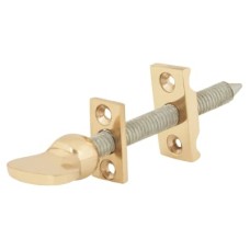 Exel Centre Rail Sash Window Screw - 100mm Screw Length - Polished Brass
