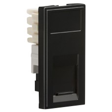 Knightsbridge RJ11 Telephone Euro Module - IDC - Black