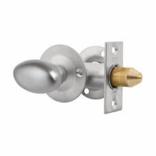 Bathroom Privacy Set - Satin Chrome