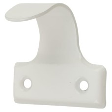 Exel Budget Light Sash Window Finger Lift - 47 x 27mm - White