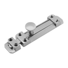 Exel Flat Section Bolt - 115 x 25mm - Polished Chrome