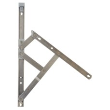 Securistyle uPVC/Timber Window Friction Stay Hinge - 300mm Length - Top Hung - Pair