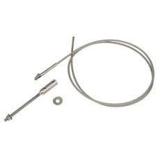 SWR Balustrade Vertical Wire Rope - Self Assembly Kit - 1100mm Length - 316 Stainless Steel