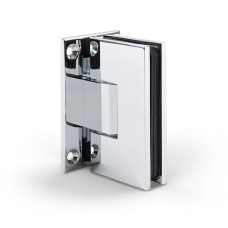 Bohle Bilbao Select Glass to Wall Shower Hinge - Double Sided - 8-12mm Glass - Polished Chrome