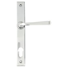 From The Anvil Avon uPVC Slimline Multipoint Door Handle - 92mm c/c - Polished Chrome