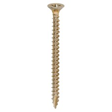 TIMCO Classic Pozi Countersunk Wood Screws - 3.5 x 45mm - Yellow Zinc - Pack of 200