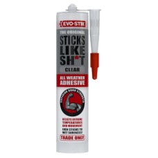 Evo-Stik Sticks Like Sh*t Grab Adhesive - Solvent Free - 290ml - Clear