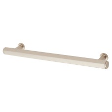 Alexander & Wilks Vesper Hex 14mm T-Bar Cabinet Pull Handle - 160mm Centres - Satin Nickel