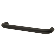 Exel 19mm D-Bar Door Pull Handle - Bolt Fix - 229mm Centres - Matt Black