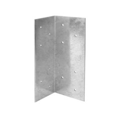 Powapost Universal Fence Post Extender - 180 x 70 x 70mm - Galvanised