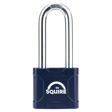 Squire Stronglock Long Shackle Padlock - 48mm Body - 63 x 20.5mm Shackle - Blue