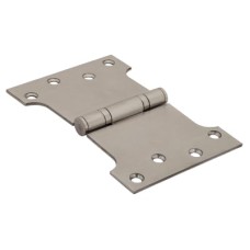 Parliament Hinge - 102 x 152 x 3mm - Satin Stainless Steel - Pair