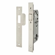 UNION JL2C24S Equality Act DIN Nightlatch Case - 83mm Case - 55mm Backset - Satin Stainless Steel