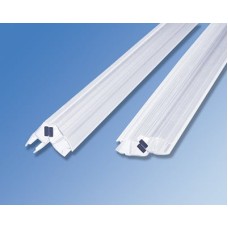 Exel Shower Seal Magnetic Seal Set - 2200mm Length - Suits 8-10mm Glass