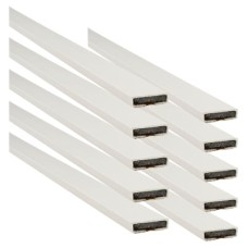 Pyroplex Plain Fire Only Intumescent Strip - FD30/60 - 15 x 4 x 2100mm - White - Pack of 10