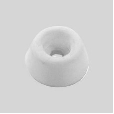 Exel Rubber Seat Buffer - 19 x 10mm - White - Pack of 4