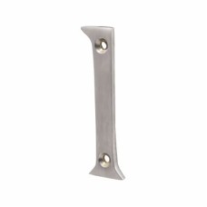 76mm Screw Fix Door Numeral - 1 - Satin Chrome