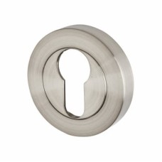 Excel Escutcheon - 52mm Diameter - Euro - Satin Nickel