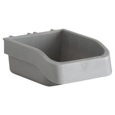 elfa Garage Storage Top Track System - Accessory Box for Storing Board - Grey