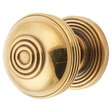 From The Anvil Prestbury Round Cabinet Knob - 32mm Diameter - Antique Brass