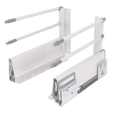 FVG Innobox Soft Close Drawer Pack - Includes 2 x Pairs of Rods - (H) 204mm x (D) 500mm - White