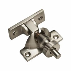 Exel Brighton Screw Pattern Sash Window Fastener - 58 x 22mm - Satin Nickel