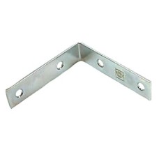 Corner Angle Bracket - 50 x 50 x 15mm - Zinc Plated - Pack of 10