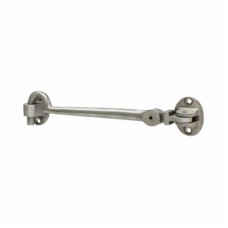Hampstead Heavy Duty Cabin Hook & Eye - 150mm Length - Satin Nickel