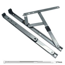 uPVC/Timber Standard Window Friction Stay Hinge - 17mm Stack - 12