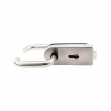 Lever Lock Set for Glass Doors - To Suit Timber Frame