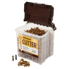 Reisser Cutter Pozi Countersunk Wood Screws Tub - 4.0 x 30mm - Yellow Zinc - Pack of 1500