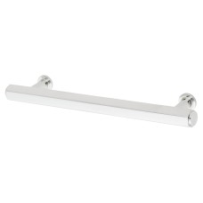 Alexander & Wilks Vesper Hex 14mm T-Bar Cabinet Pull Handle - 128mm Centres - Polished Chrome
