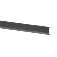 elfa Top Track System - Top Track Cover - 580mm Length - Graphite