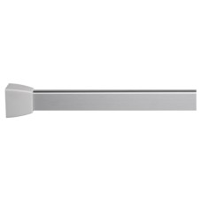 Croydex Shower Rail - L Shaped - Professional Profile 800-1000mm Length - Silver