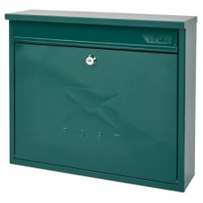 Burg Wachter Elegance Mailbox - 362 x 310 112mm - Green