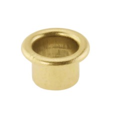 Shelf Support Socket - Polished Brass - Pack of 50