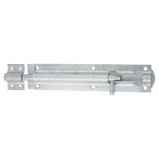 Traditional Tower Gate Bolt - Straight - 160mm Length - Galvanised