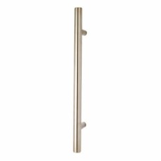 Exel 25mm T-Bar Door Pull Handle - Bolt Fix - 305mm Centres - Satin Stainless Steel